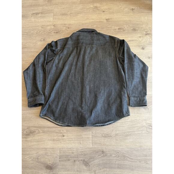 Level 501 Denim Shirt Men’s XXL Black 3LMLW109 - Picture 8 of 8